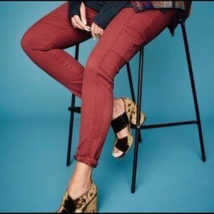 CAbi The Drifter Cargo Skinny Bloom Rust Color SZ8